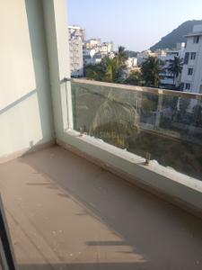 Balcony Image of 1890 Sq.ft 3 BHK Apartment / Flat for sale in Yendada Visakhapatnam for Rs. 11450000