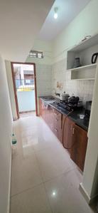 Kitchen Image of 600 Sq.ft 1 BHK Builder Floor for rent in Indira Nagar Bengaluru for Rs. 30000
