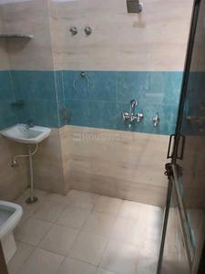 Bathroom Image of 333 Sq.ft 1 RK Builder Floor for rent in Pratap Nagar Jaipur for Rs. 5300