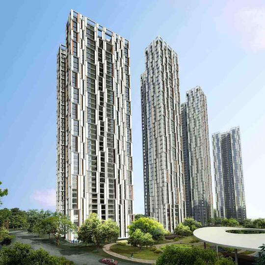 2557 Sqft 3 BHK Flat for sale in URBANA New Towers Kasba, Kolkata