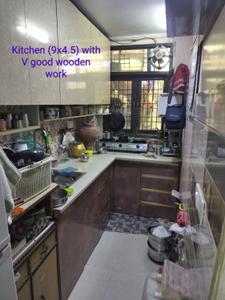 Kitchen Image of 600 Sq.ft 2 BHK Builder Floor for sale in Sector 1 Dwarka New Delhi for Rs. 3800000
