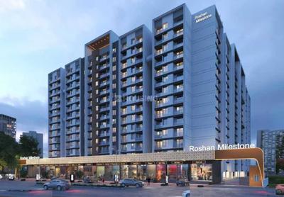Image of 1032 Sq.ft 2 BHK Apartment / Flat for sale in Roshan Milestone, Tathawade, Pune for Rs. 5800000