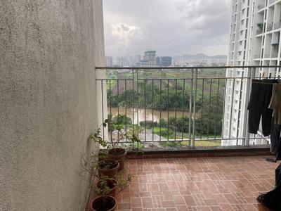 Balcony Image of 721 Sq.ft 1 BHK Apartment / Flat for sale in Saarrthi Skybay II, Mahalunge Pune for Rs. 5650000