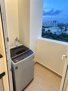Balcony Image of 450 Sq.ft 1 RK Studio for rent in Puravankara Silversands, Mundhwa Pune for Rs. 35000