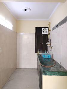 Kitchen Image of 450 Sq.ft 1 BHK Builder Floor for rent in Sector 19 Dwarka New Delhi for Rs. 16000