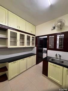 Kitchen Image of 1800 Sq.ft 3 BHK Apartment / Flat for rent in New Tippasandra Bengaluru for Rs. 76000