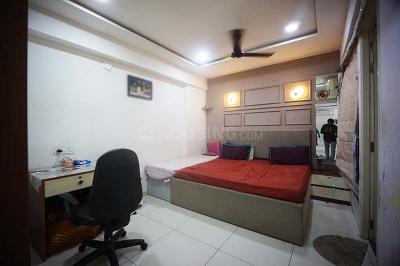 Bedroom Image of 1500 Sq.ft 3 BHK Apartment / Flat for sale in South Bopal Ahmedabad for Rs. 8500000