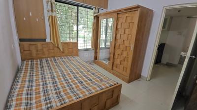 Bedroom Image of 587 Sq.ft 1 BHK Apartment / Flat for rent in Siddhi Primus Society, Wakad Pune for Rs. 25000