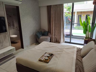 Bedroom Image of 2034 Sq.ft 3 BHK Apartment / Flat for sale in Swagat Glassglow, Sargasan Gandhinagar for Rs. 9040000
