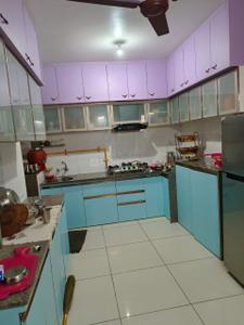Kitchen Image of 1050 Sq.ft 2 BHK Apartment / Flat for rent in Shaligram Prime, South Bopal Ahmedabad for Rs. 24500