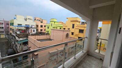 Balcony Image of 770 Sq.ft 2 BHK Apartment / Flat for sale in Belghoria Kolkata for Rs. 2800000