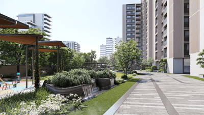 Image of 2106 Sq.ft 3 BHK Apartment / Flat for sale in Elara, PDPU Road, Gandhinagar for Rs. 9126000