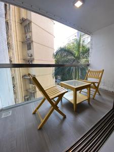 Balcony Image of 1200 Sq.ft 2 BHK Apartment / Flat for rent in 30 Union Park, Bandra West Mumbai for Rs. 280000