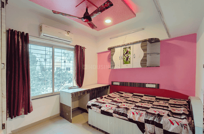 Bedroom Image of Vishal Leela Apartment - Wadgaon Sheri in Kharadi, Pune