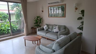 Living Room Image of 1300 Sq.ft 2 BHK Apartment / Flat for rent in Panjim Goa for Rs. 135000
