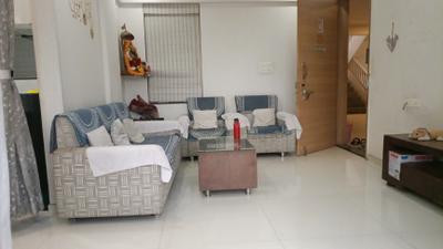 Living Room Image of 850 Sq.ft 2 BHK Apartment / Flat for rent in Austin Park, Tathawade Pune for Rs. 35000