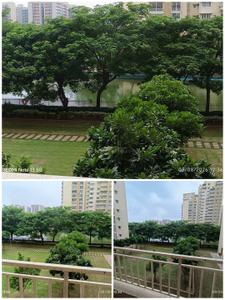Balcony Image of 2200 Sq.ft 4 BHK Apartment / Flat for rent in Adani Water Lily, Shantigram Ahmedabad for Rs. 82000