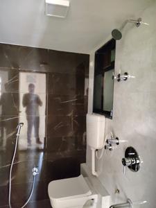 Common Bathroom Image of 1297 Sq.ft 2 BHK Apartment / Flat for rent in Terraform Everest World Phase 3, Thane West Thane for Rs. 45000