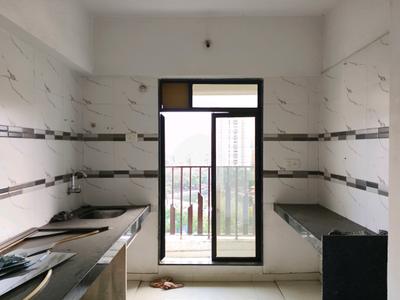 Kitchen Image of 555 Sq.ft 1 BHK Apartment / Flat for sale in Dynamic Crest Phase I Rimo Everest, Khidkali Thane for Rs. 4100000