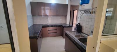 Kitchen Image of 1650 Sq.ft 3 BHK Apartment / Flat for rent in Paarth Aadyant, Ahmamau Lucknow for Rs. 28000