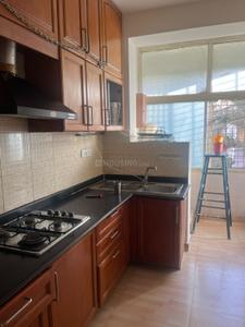 Kitchen Image of 1250 Sq.ft 2 BHK Apartment / Flat for rent in SLS Serenity Apartment, Panathur Bengaluru for Rs. 58000