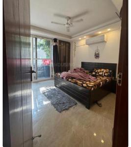 Bedroom Image of 1000 Sq.ft 2 BHK Builder Floor for rent in Hari Nagar New Delhi for Rs. 28000