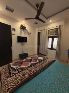 Bedroom Image of 450 Sq.ft 1 BHK Builder Floor for rent in Uttam Nagar New Delhi for Rs. 30000