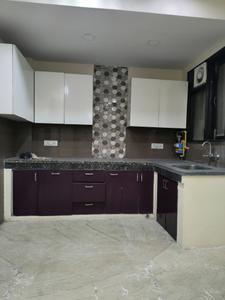 Kitchen Image of 1250 Sq.ft 3 BHK Builder Floor for rent in Chhattarpur New Delhi for Rs. 28000