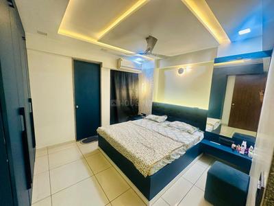 Bedroom Image of 1500 Sq.ft 2 BHK Apartment / Flat for rent in Orchid Blues, Shela Ahmedabad for Rs. 41111