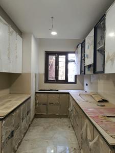 Kitchen Image of 1500 Sq.ft 4 BHK Builder Floor for sale in Khanpur New Delhi for Rs. 13800000