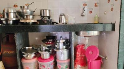 Kitchen Image of 650 Sq.ft 1 BHK Apartment / Flat for sale in Kalamboli Navi Mumbai for Rs. 4800000