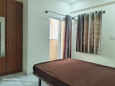 Bedroom Image of 600 Sq.ft 1 BHK Builder Floor for rent in Bellandur Bengaluru for Rs. 35000
