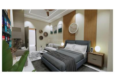 Bedroom Image of 500 Sq.ft 1 RK Studio for sale in Jagatpura Jaipur for Rs. 3400000
