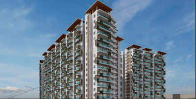 Image of 1375 Sq.ft 3 BHK Apartment / Flat for sale in Ananda The Drizzle, Narsingi, Hyderabad for Rs. 11800000