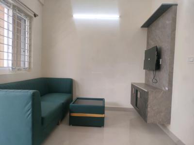 Living Room Image of 600 Sq.ft 1 BHK Independent House for rent in Bellandur Bengaluru for Rs. 30000