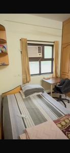 Bedroom Image of 600 Sq.ft 1 BHK Apartment / Flat for rent in Vashi Navi Mumbai for Rs. 35000