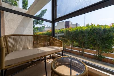 Balcony Image of 2000 Sq.ft 3 BHK Apartment / Flat for rent in Vajram Esteva, Bellandur Bengaluru for Rs. 130000