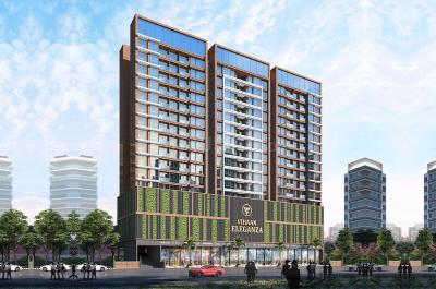 Image of 750 Sq.ft 1 BHK Apartment / Flat for sale in Vihaan Eleganza, Nerul, Navi Mumbai for Rs. 12500000