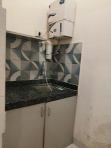 Kitchen Image of 1000 Sq.ft 1 RK Builder Floor for rent in Mahalakshmi Nagar Indore for Rs. 12000