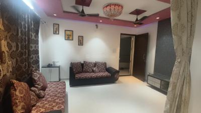 Living Room Image of 1050 Sq.ft 2 BHK Apartment / Flat for rent in Pharande L Axis, Spine Road Pune for Rs. 30000