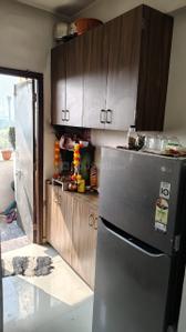 Kitchen Image of 900 Sq.ft 1 RK Apartment / Flat for sale in Sai Green Valley, Ghuma Ahmedabad for Rs. 3600000