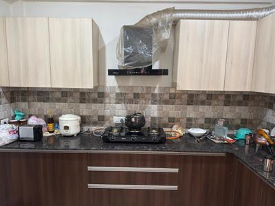 Kitchen Image of 1000 Sq.ft 2 BHK Apartment / Flat for rent in Sushma Joynest MOH 1, Bir Chhat Mohali for Rs. 27000