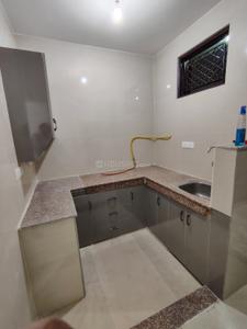 Kitchen Image of 550 Sq.ft 1 BHK Independent House for rent in Rampur Jagir Greater Noida for Rs. 16000