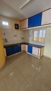 Kitchen Image of 450 Sq.ft 1 BHK Builder Floor for rent in KPC Layout Bengaluru for Rs. 15000