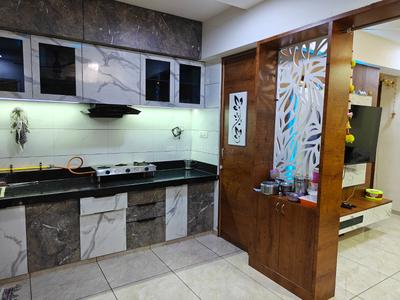 Kitchen Image of 1242 Sq.ft 2 BHK Apartment / Flat for sale in Maruti Diamond Sky, Adalaj Gandhinagar for Rs. 6750000