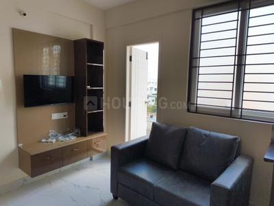 Living Room Image of 500 Sq.ft 1 BHK Builder Floor for rent in Arakere Bengaluru for Rs. 20000