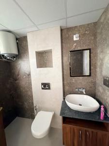 Bathroom Image of 1350 Sq.ft 3 BHK Apartment / Flat for rent in Nirwana Heights, Khanpur Mohali for Rs. 42000