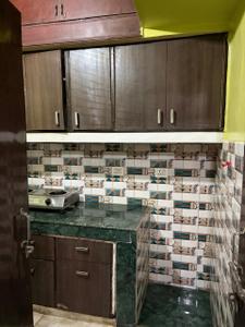 Kitchen Image of 700 Sq.ft 1 BHK Builder Floor for rent in Sector 19 Noida for Rs. 21120