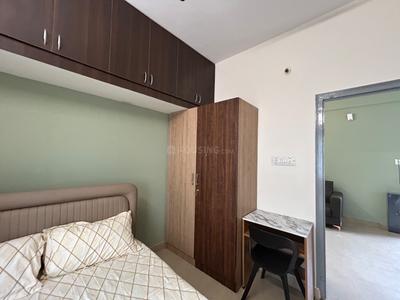 Bedroom Image of 550 Sq.ft 1 BHK Builder Floor for rent in Mahadevapura Bengaluru for Rs. 24000