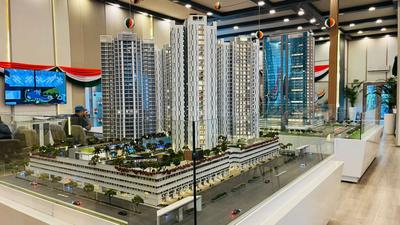 Image of 900 Sq.ft 2 BHK Apartment / Flat for sale in Raheja Lunaris 1 Callisto, Juinagar, Navi Mumbai for Rs. 17000000